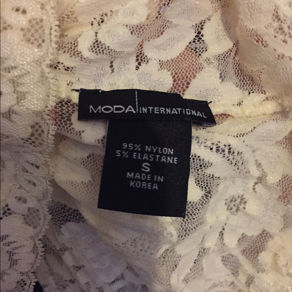 Ivory Lace Shirt
